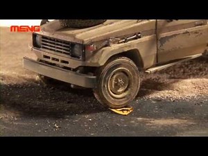MENG Building Guidance Video For VS-004 1/35 Pickup w/ZU-23-2 Model Kit