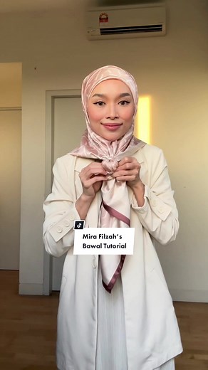 Recreating Mira Filzah's Bawal Look Tutorial