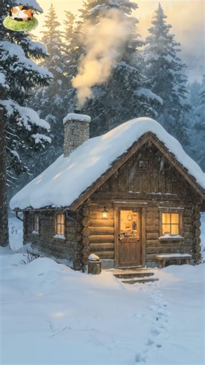 Escaping to a Snowy Log Cabin 🏡 | Ghibli Style Winter Diary ❄️ | Cozy ASMR #ghibli #asmrcommunity