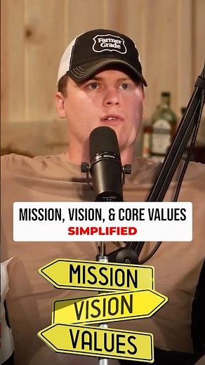 Business Mission, Vision, and Core Values Simplified