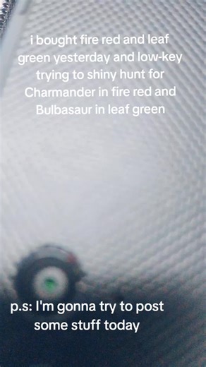 fire red and leaf green videos coming soon? 🤔 #shinyhunting #firered #leafgreen #shinycharmander #fyp