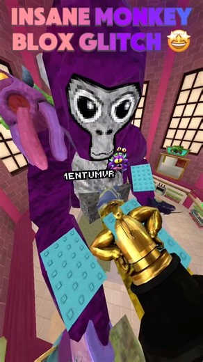 Insane monkey blox glitch #gorillatag #gorillatagquest