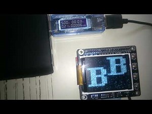 Raspberry Pi Zero console mode demo with Banggood 2.2" 320x240 TFT Display