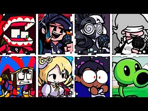 WACKY WORLD but Every Turn a Different Character Sings 🎶⚡ (FNF Wacky World )