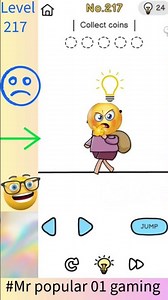 Can You Collect Every Coin? 😳 | Brain Out 217 #Mr popular 01 gaming