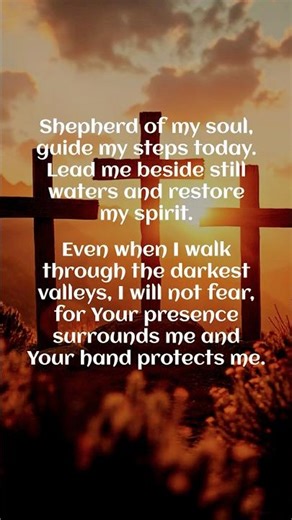 A Prayer for Protection, Guidance and Peace in Difficult Times #Jesus #Faith #Prayer #shorts