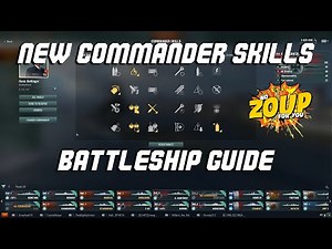 World of Warships New Commander Skills Battleship Guide