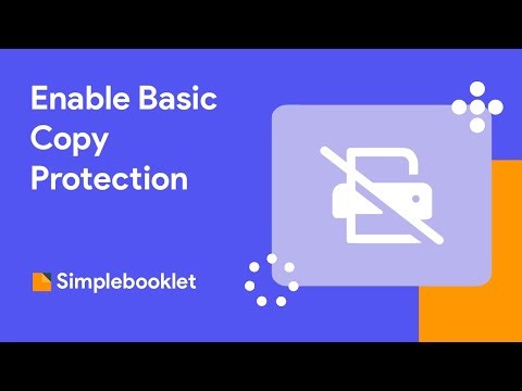 Enable Basic Copy Protection