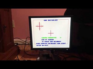 Crisis Zone Arcade custom gun IR led test