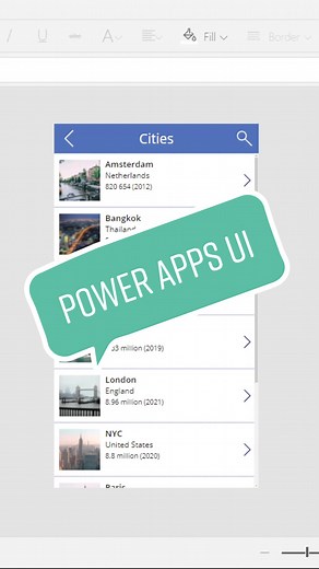 Mejora la UI de tu Power App en menos de 60 segundos