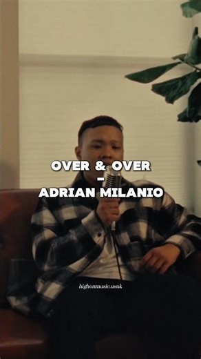 Adrian Milanio - Over & Over. #music #lyrics