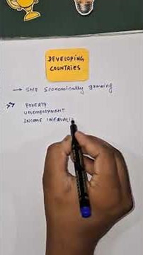 Developed, Developing & Underdeveloped Countries Explained in Simple Words! #class10 #economics