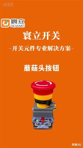 蘑菇头按钮开关和急停开关
