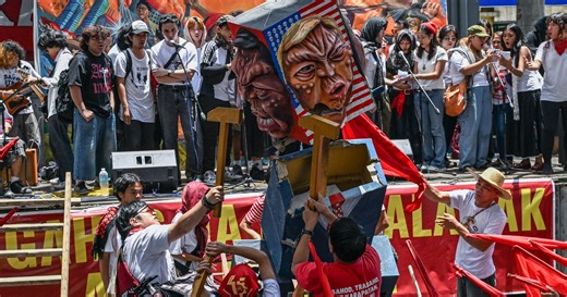 May Day protests against Trump