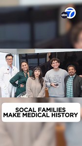 30K views · 218 reactions | Through genetic luck and perfect timing, two families from the San Gabriel Valley took part in a organ donation swap that has only happened twice in medical history! 殺❤️ Members of two families are donating organs to each other after finding out they weren't eligible to donate to their own siblings. | ABC7 | Facebook