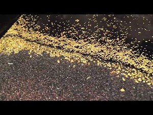 Gold shaker table