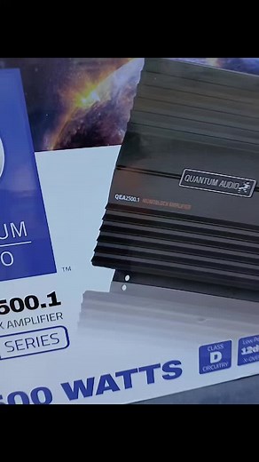 Excelente servicio! La instalación de un amplificador monobloc 2500.1 Quantum Audio requiere habilidad y experiencia.