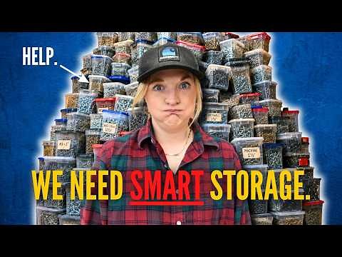 I Hid My Mess Behind This DIY Storage Wall