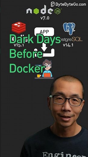 Dark Days Before Docker #javascript #python #web #coding #programming