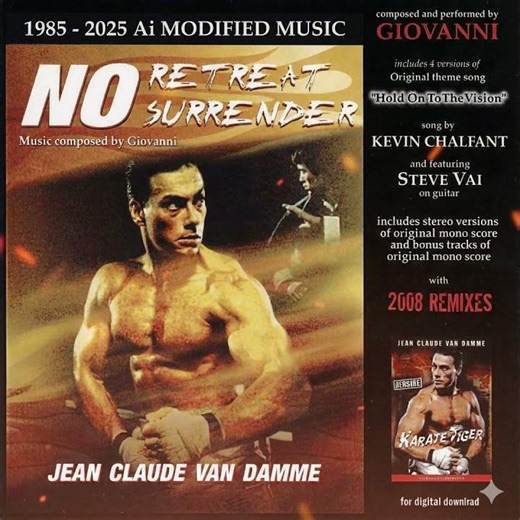 NO RETREAT, NO SURRENDER – Modern Rock/Metal Retake of the Classic Anthem (Ai) #classic80s #newsong