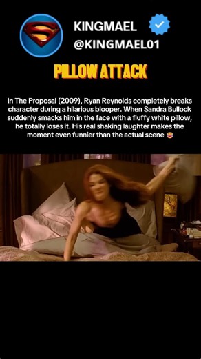 In The Proposal (2009), Ryan Reynolds Broke Character Over a Surprise Pillow Attack
