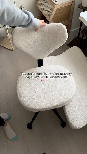 How this AMAZING ergonomic chair boosts my productivity 🧠✨ #adhd #officechair