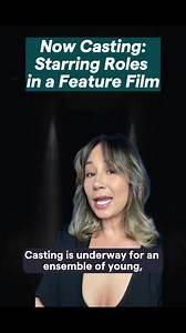 Casting Call for Feature Film with $10k Pay