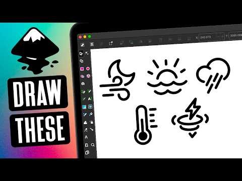 Inkscape Beginner Lesson: Drawing With Strokes