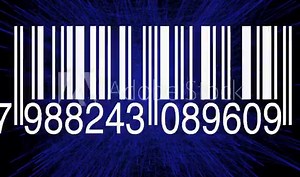 Tracking Bar Code Identification Sticker Label Barcodes Number Motion Graphic