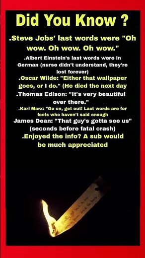 Last Words of Famous People That Left Everyone Speechless 💯⚡