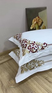 📯 parure de draps brodé 6 pièces coton 100% 📯 | Dolce Casa