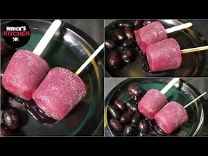Grape Popsicle Recipe l Homemade Grape Popsicles Recipe l How to make grape popsicles l Ice Cream l