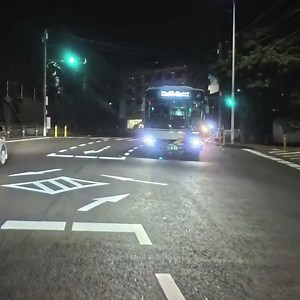 2025.11.26 新地中華街行き長崎バスが商業入口バス停に向かいます。 #長崎バス #nagasaki