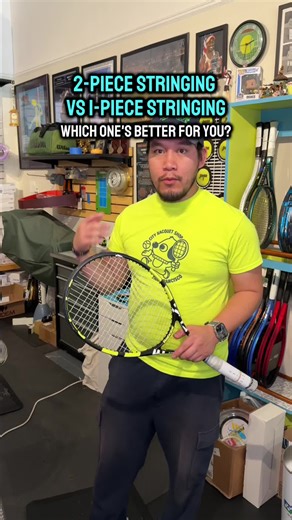 There’s more than one way to string a racquet, and the details matter more than most players realize. How a racquet is strung can quietly change how it feels, responds, and wears over time. If you’ve ever wondered why two setups feel different even with similar strings, this is why! 🎾 SAVE this for later! #TennisStringing #TennisGear #TennisRacquet #TennisTips #StringingTechnique