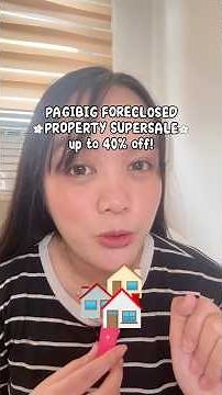 PAGIBIG Foreclosed Property Supersale up to 40% off! ~ How to bid in PAGIBIG Foreclosed Property