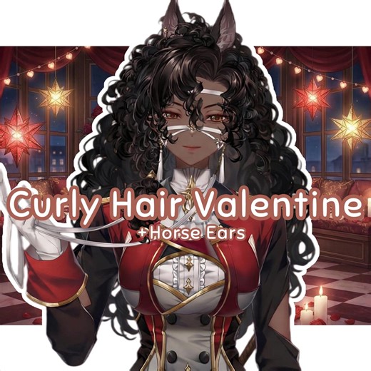 LIVE 2D Model Curly Hair Dark-skinned Lady Vtube Model Twitch Stream/youtube Stream/premade Vtuber/fully Rigged/vtuber Studio/ready to Use - Etsy