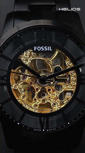 Fossil Townsman Automatic | Black Brushed Dial, 44mm Case & Stainless Steel Bracelet | ME3197