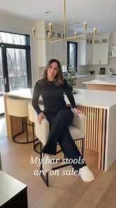 If you’ve been waiting for my best selling bar stools to go on sale, now’s the time to buy them! This is the lowest I’ve seen them on Amazon since my purchase. Type shop for a link! I have the linen fabric but other fabrics and colors are available too. I also love the linen option with gold legs. These stools are incredibly sturdy and high quality. They have great reviews and fit underneath my standard kitchen island countertops. #homedecor #homedecorideas #barstool #barstools #counterstools #a