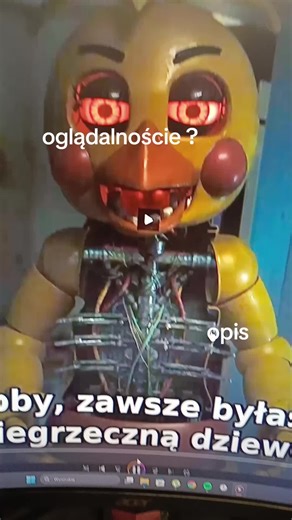 już przed końcówką filmu popłakałem się tam gdzie były napisy ale jeszcze przed napisami#fnaf #dlaciebie #dc #chica #fnafmovie