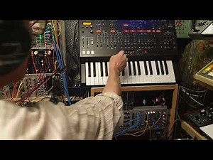 Behringer Odyssey sequencer clocked from midi