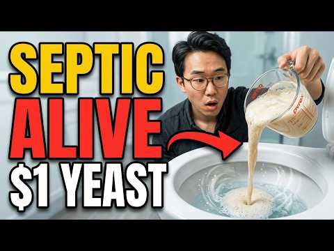 $1 LIQUEFIES Septic Waste FOREVER — No Pumping, Waste Industry Spent BILLIONS Hiding This