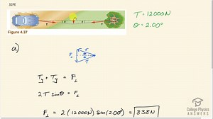 OpenStax College Physics Solution, Chapter 4, Problem 32 (Problems and Exercises)