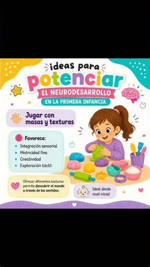 Ideas para potenciar el neurodesarrollo en la primera infancia
