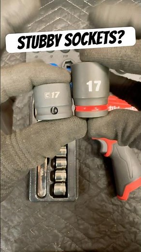 STUBBY Impact Sockets by CAPRI Tools