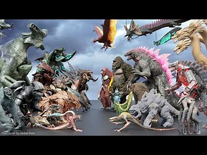 Monsterverse vs Pacific Rim Size Comparison 3D | Monsters Size in Perspective