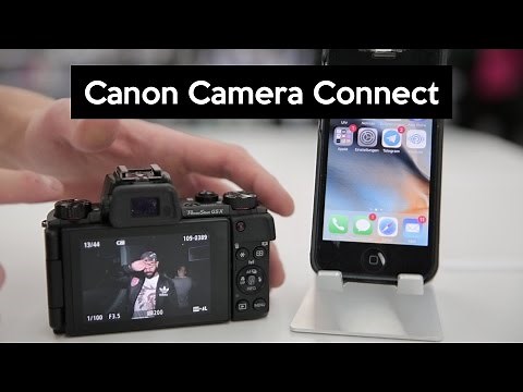 Canon Camera Connect App | transfer photos wireless and control your camera