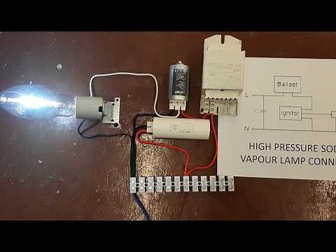 Sodium Vapour Lamp Connection | HPSV Lamp | Ignitor | Mercury Lamp Connection