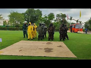 Chemical, biological, radiological and nuclear (CBRN) Mock Drill | 11 BN NDRF|