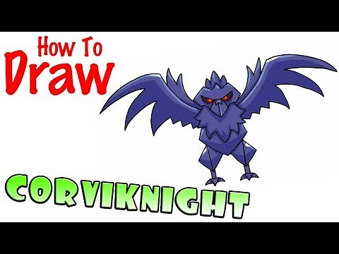 How to Draw Corviknight from Pokemon