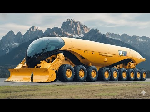 The world's largest construction machines - Sounds of machinery - giant cranes and excavators.
